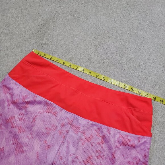 ADIDAS Pull-On Golf Skort Shorts Skirt Pleated Lined Sport Stretch Women's Large - Picture 12 of 15